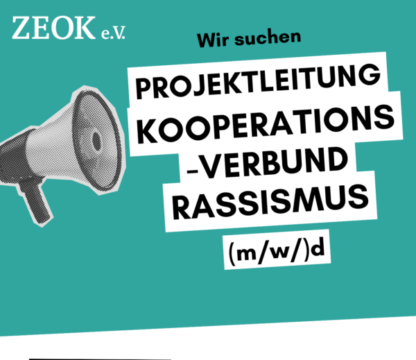 Projektleitung Kooperationsverbund Rassismus